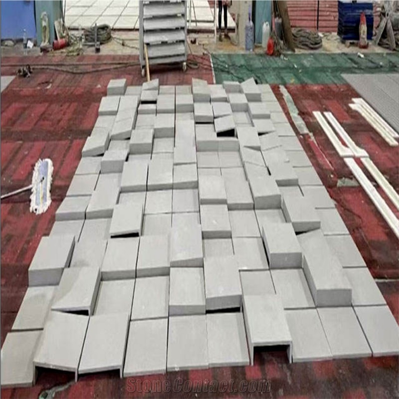 China Natural Grey Sandstone Tiles Cladding