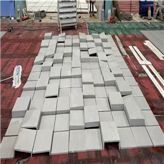 China Natural Grey Sandstone Tiles Cladding