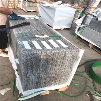 Chinese G603 24X24 2Cm Thickness Granite Stone Flamed Tiles