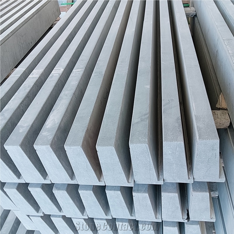 Custom Exterior Bluestone Window Sills And Parapets