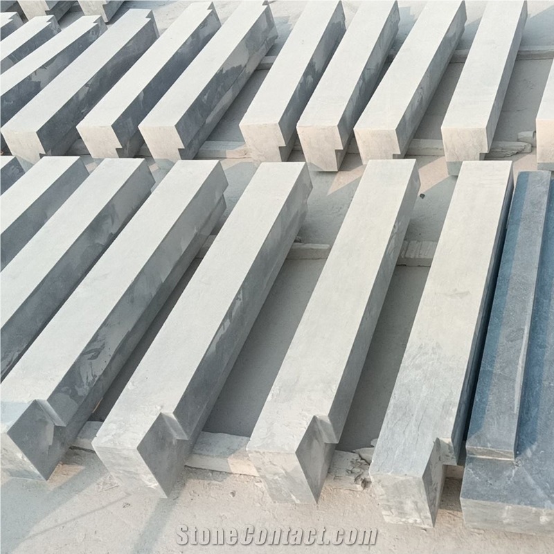 Custom Exterior Bluestone Window Sills And Parapets