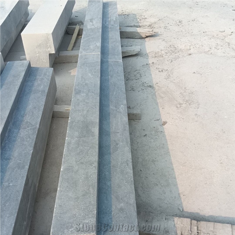 Custom Exterior Bluestone Window Sills And Parapets