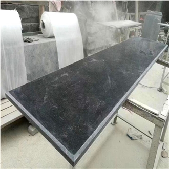 Customized China Blue Limestone Rectangle Table Tops