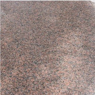 G352 Red Polished Slabs Granite Walkway Pavers Floor Tiles