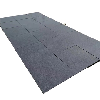 G684 Black Granite Paving Stone Garden Walkway Stepping Pavers