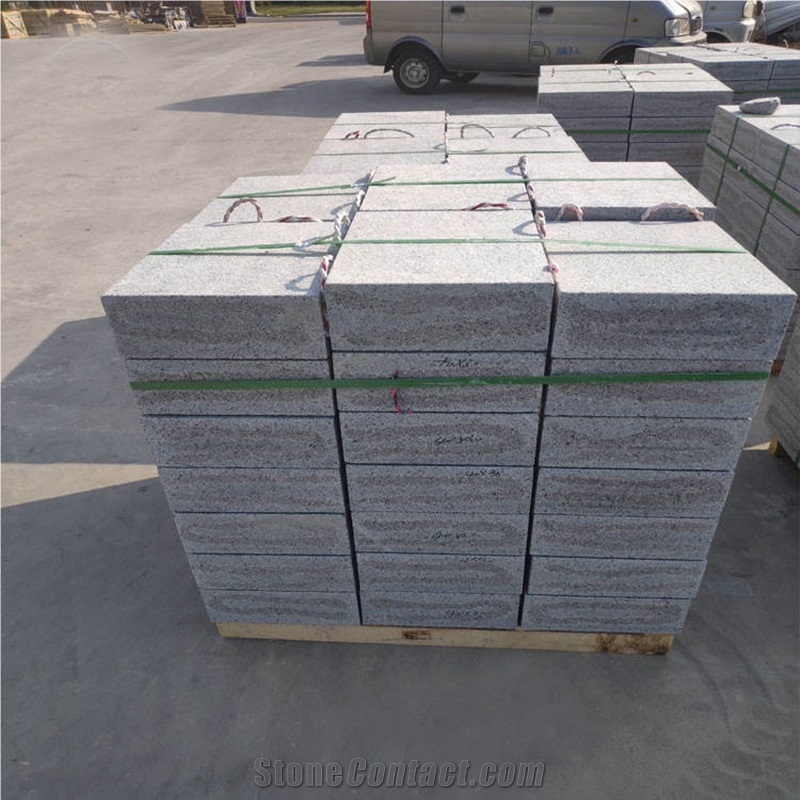 Garden Medium Grey Thick Granite Paving Stone Tiles