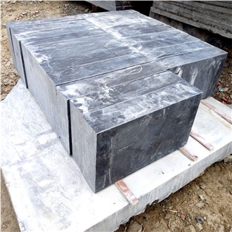 Luxury Swimming Pool Coping Stone - Blue Limestone Pool Deck Tiles
