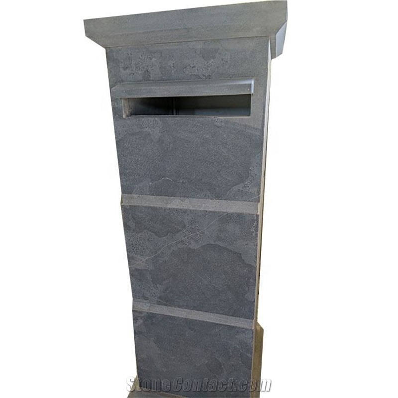 Modern Standing China Bluestone Mailboxes Stone Letterboxes
