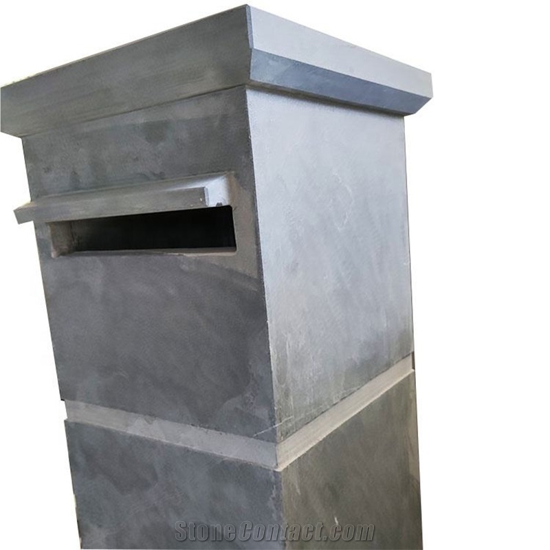 Modern Standing China Bluestone Mailboxes Stone Letterboxes