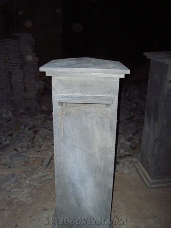 Modern Standing China Bluestone Mailboxes Stone Letterboxes