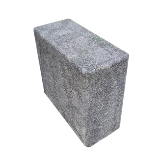 Natural Black Granite Masonry Stone Garden Wall