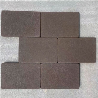 Purple Sandstone Culture Stone For Wall Cladding Veneer