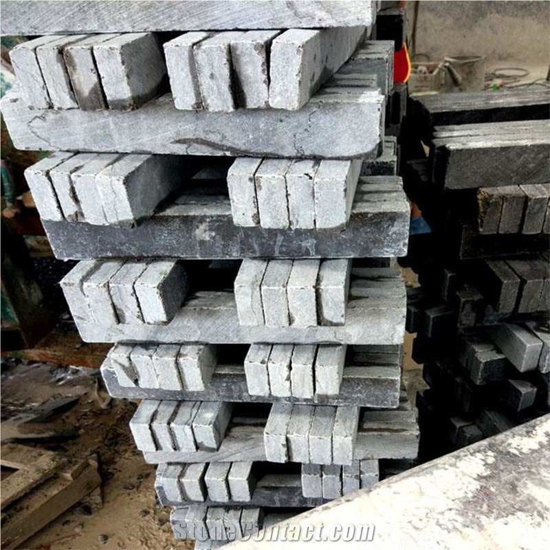 Shandong Blue Stone Floor Mosaic Tiles