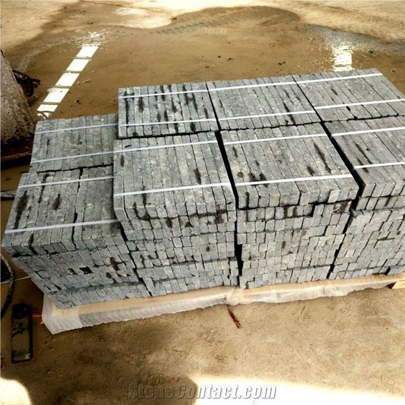 Shandong Blue Stone Floor Mosaic Tiles