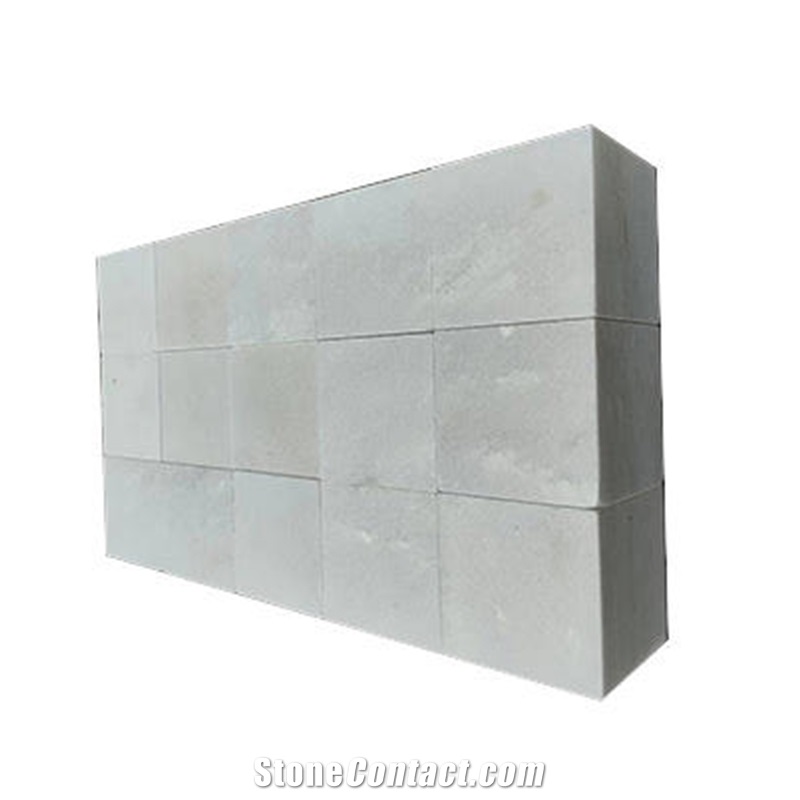 White Marble Sawn Cheaper Cobble Stone