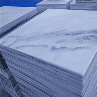 Wholesale Cloudy Grey-White Square Marble Wall Tiles