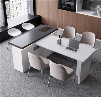 Integrated Sintered Stone Kitchen Island Tops
