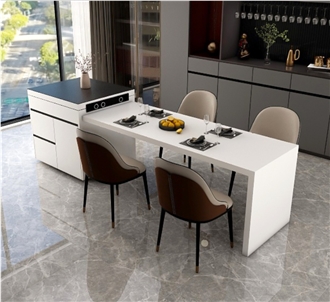 Integrated Sintered Stone Kitchen Island Tops