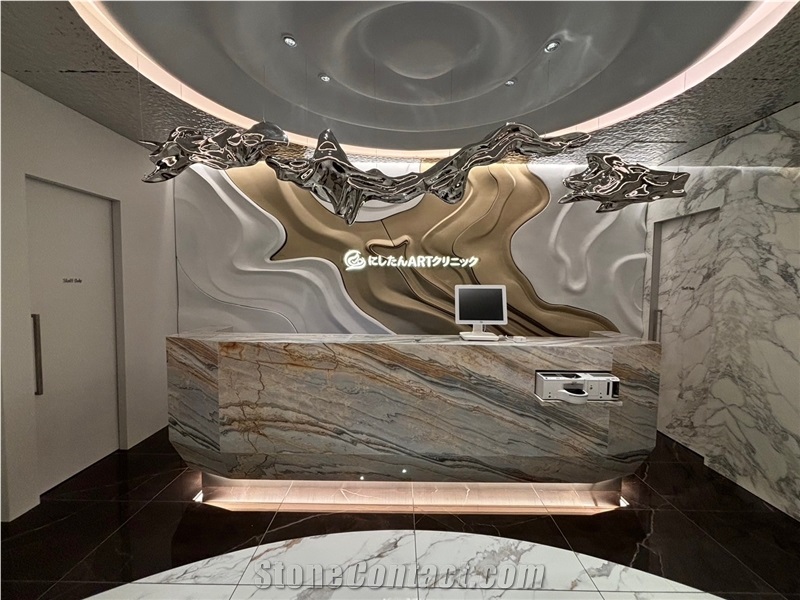 Natural Yinxun Palissandro Marble Slabs Tiles