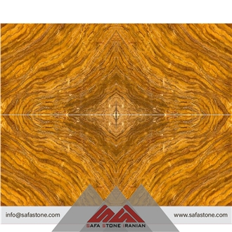 Iran Yellow Travertine Slabs