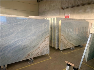 Atlantic Blue Marble Slabs