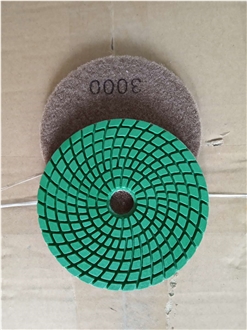 100Mm Wet Flexible Polishing Pads Abrasive Polishing Pads