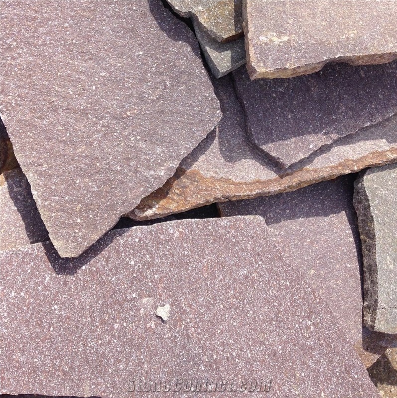 Porfido Rosso Di Meltina Flagstone