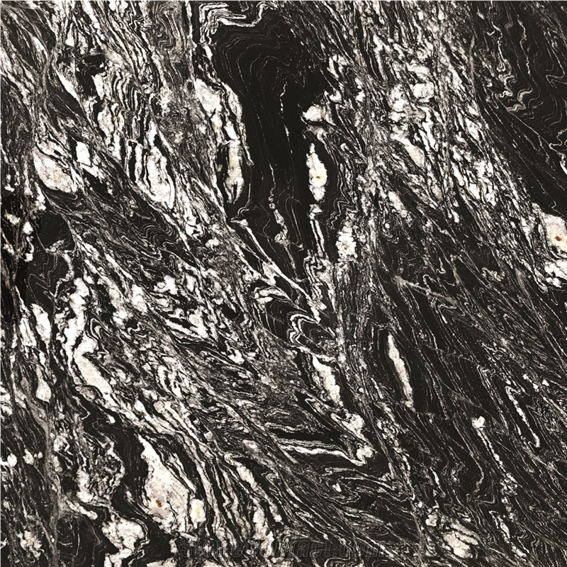Macondo Black Quartzite Tile