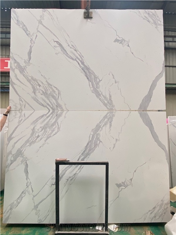 6D Artifical Marble Slabs Wall Backgroud Island Tops