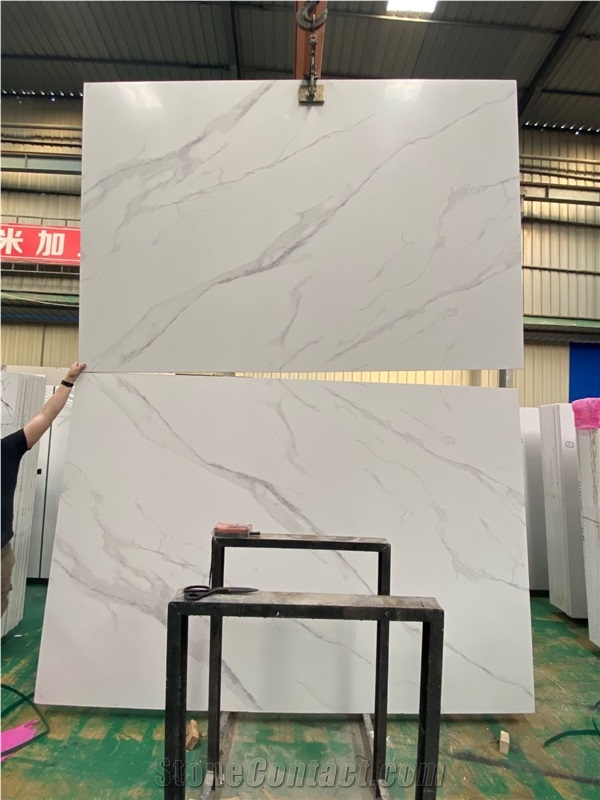 6D Artifical Marble Slabs Wall Backgroud Island Tops