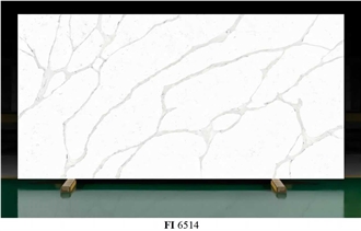 Artificial Quartz Calacatta Gold Engineered Stone Slabs