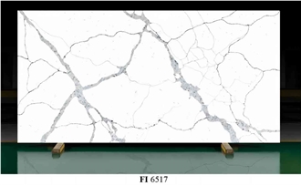 Artificial Quartz Calacatta Gold Engineered Stone Slabs