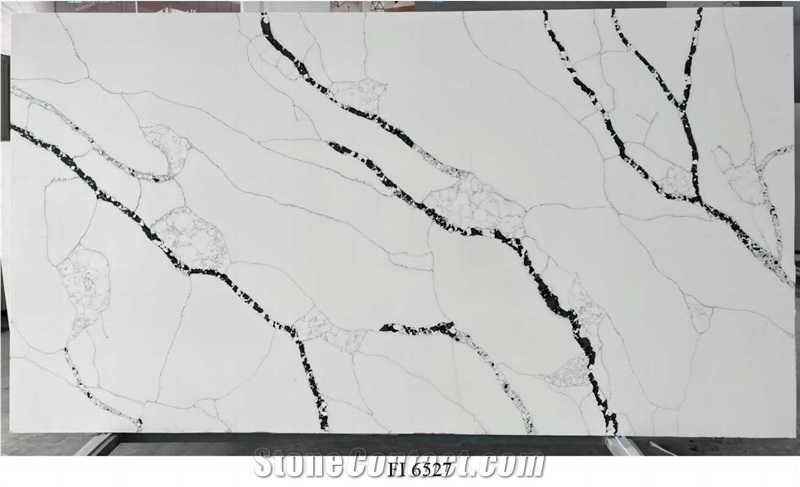 Artificial Quartz Calacatta Gold Engineered Stone Slabs