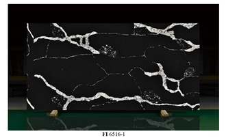 Black Quartz Artificial Calacatta