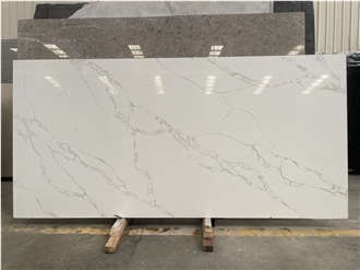 Calacatta Gold White Quartz Slabs