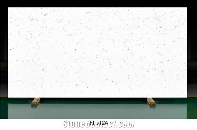 Carrara Quartz Artificial Stone Engineered Stone