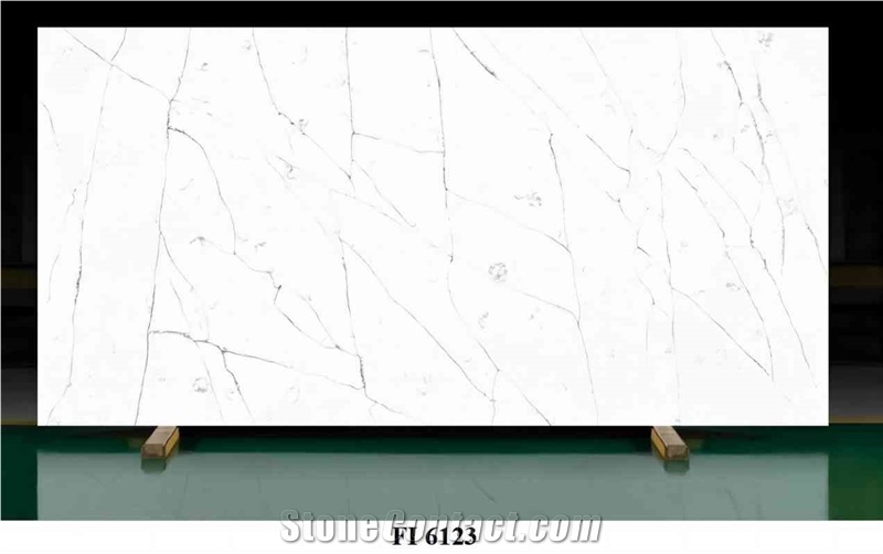 Carrara Quartz Artificial Stone Engineered Stone