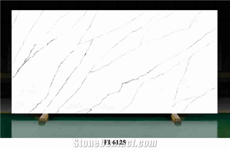 Carrara Quartz Artificial Stone Engineered Stone