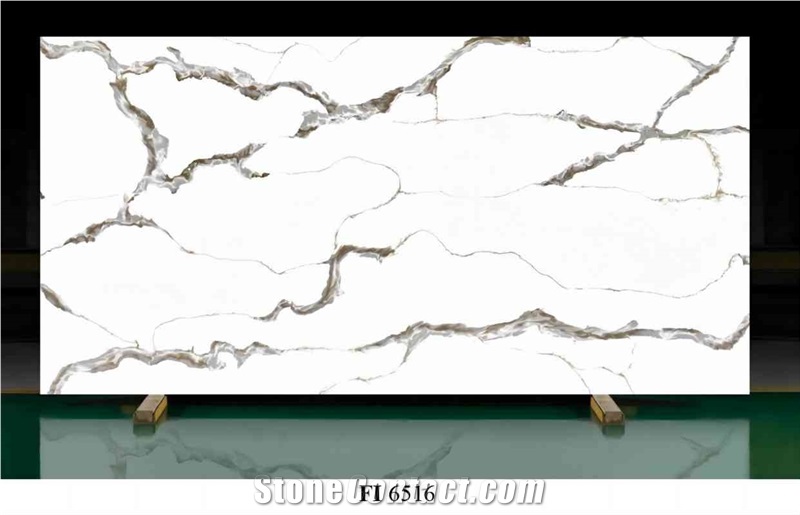 Quartz Slab Qu Artificial Stone Slabs Hot Sale Pattern