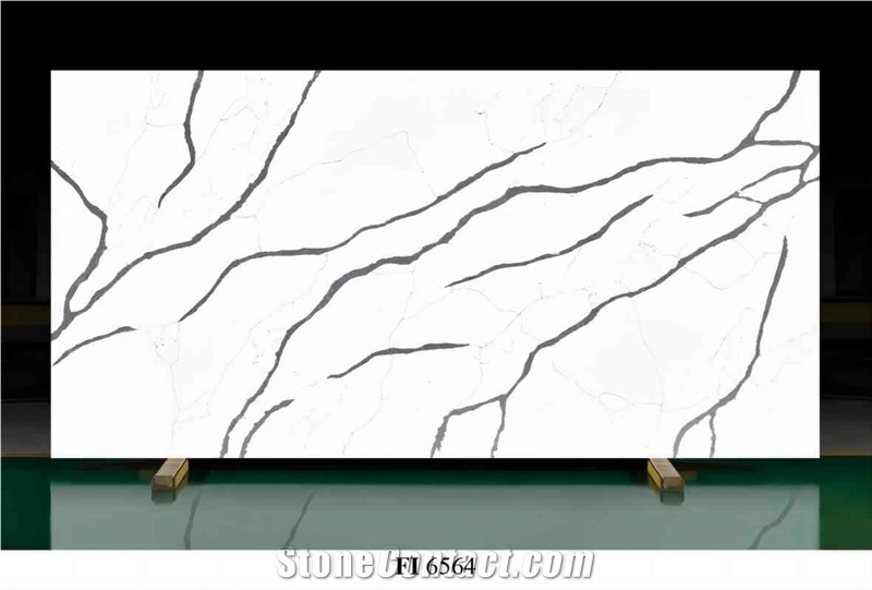Quartz Slab Qu Artificial Stone Slabs Hot Sale Pattern