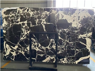 Bulgari Black Napoleon Marble Slab Floor Tile Bulgari Black Napoleon Marble Slab Floor Tile