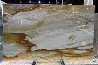 Azul Palomino Quartzite Golden Desert Slabs