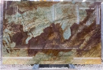 Brown Quartzite With Blue Veins Slabs