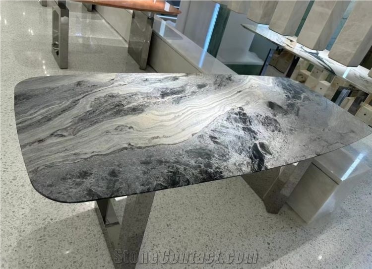 Calacatta Cielo Marble Slabs Tiles