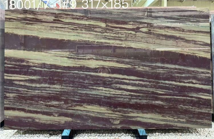 Elegant Brown Dune Quartzite Slabs For Flooring Wall