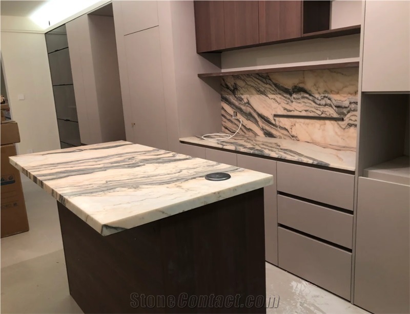Estremoz Rosa Aurora Marble Dolomite Slabs