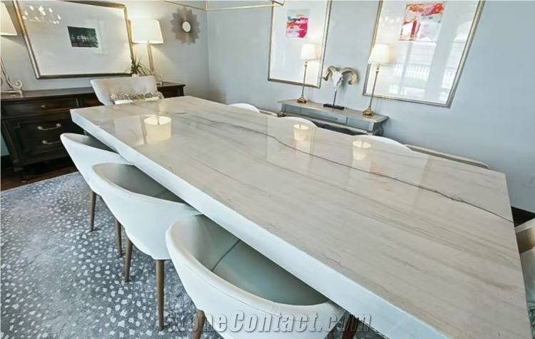 Mont Blanc Quartzite Slabs For Wall Flooring Tile
