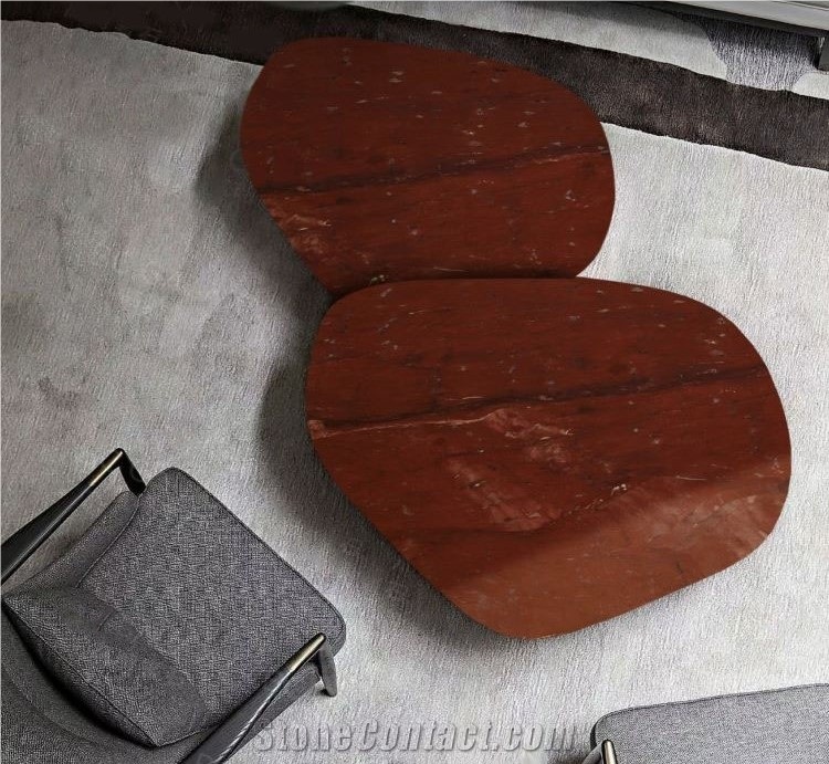 Rhodium Red Quartzite Slab Floor Wall Tiles