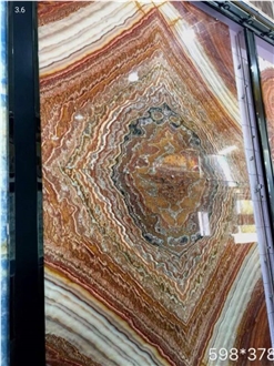 Ruby Red Onyx Slabs