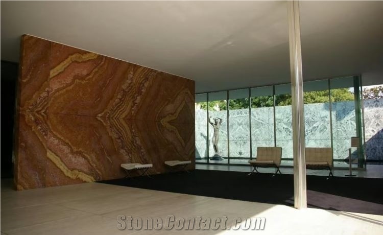 Ruby Red Onyx Slabs